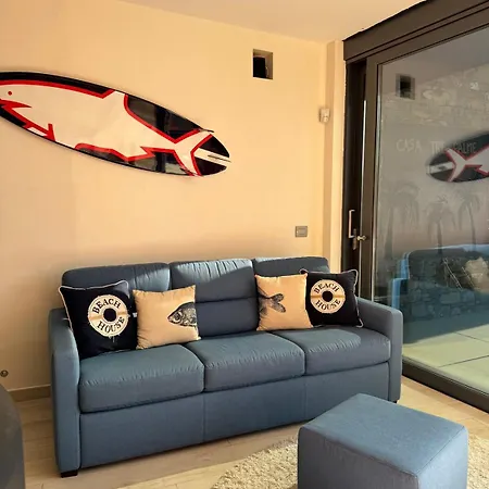 Villalino Tre Palme, Pool, 2 Schlafzimmer, 2 Baeder, Pool, Terrasse, Outdoor Fitness * アラッシオ