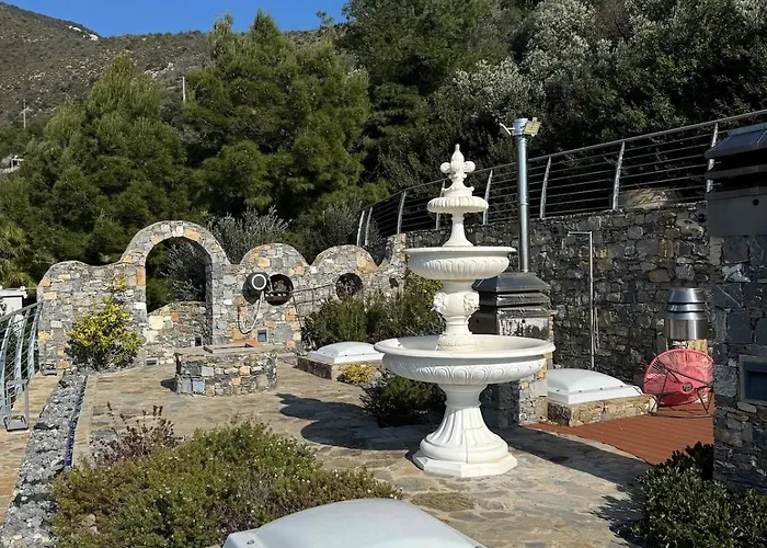 Villalino Tre Palme, Pool, 2 Schlafzimmer, 2 Baeder, Pool, Terrasse, Outdoor Fitness